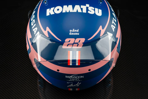 Alexander Albon 2025 Race Helmet