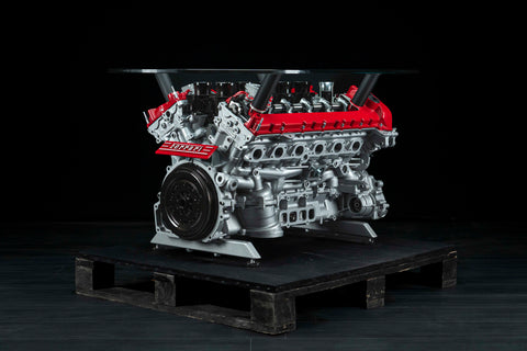 Ferrari 812 Competizione engine table