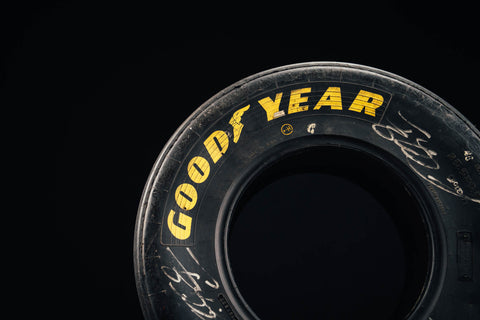 Michael Schumacher Signed Tyre
