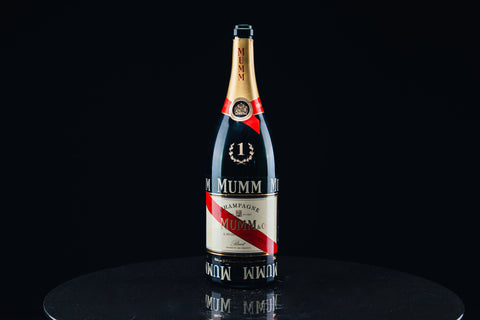 1052 - Mumm Podium Bottle Signed from Michael Schumacher