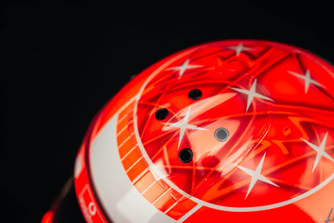 Michael Schumacher Signed replica Helmet