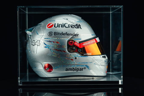 1133 - Lewis Hamilton Las Vegas 2025 Official Helmet Replica