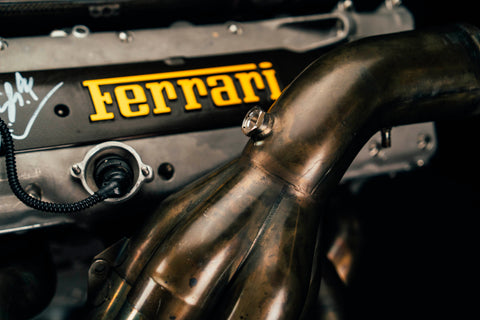 1032 - Ferrari 1998 F1 047 Engine signed by Schumacher