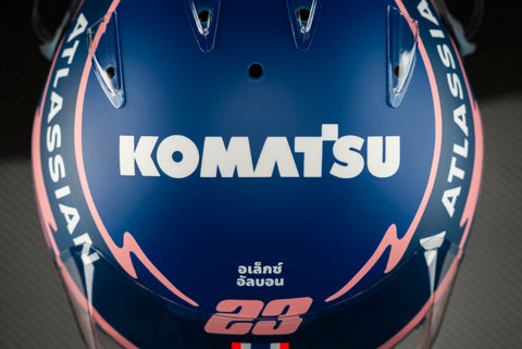 Alexander Albon 2025 Race Helmet