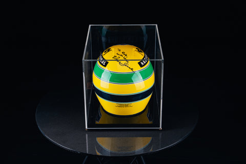 1109 - Ayrton Senna 1994 Official Bell Replica helmet signed