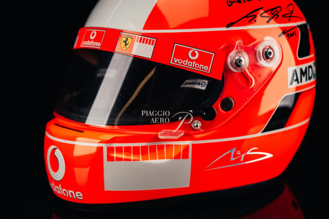Michael Schumacher Signed replica Helmet