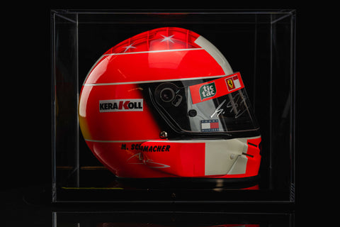1024W - Michael Schumacher Official Bell replica Helmet 2000 Suzuka Signed