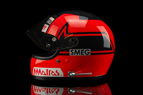 1022W - Gilles Villeneuve Replica Helmet Signed
