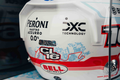 1068 - Charles Leclerc official Bell replica helmet miami 2025