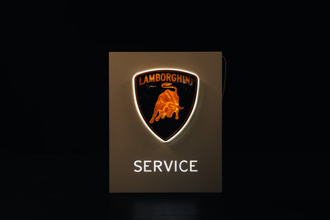 Lamborghini Illuminated sign