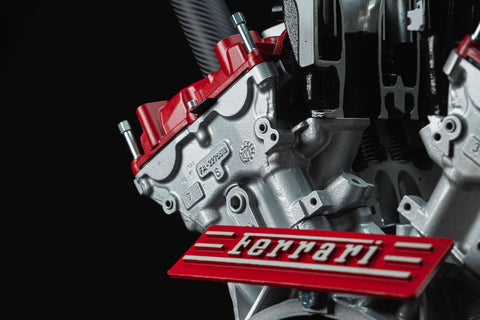 Ferrari 812 Competizione engine table