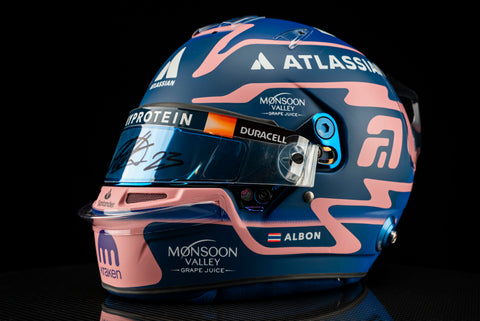 Alexander Albon 2025 Race Helmet