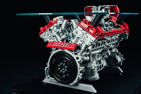 1145 - Ferrari 812 V12 sectioned engine table
