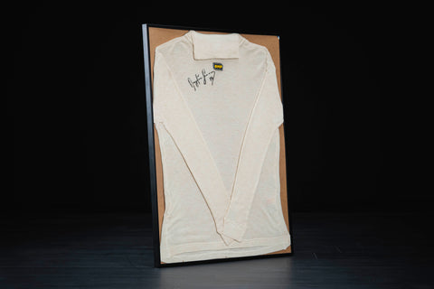 1126 - Ayrton Senna Signed Nomex