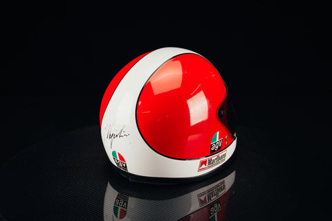 Giacomo Agostini Signed helmet
