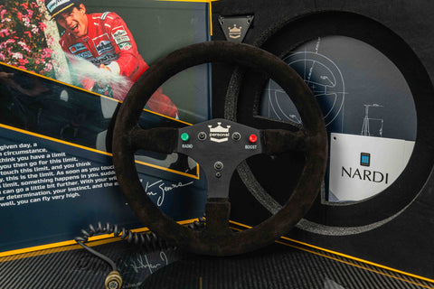 1021W - Ayrton Senna Replica Steering Wheel MClaren