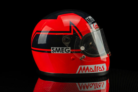 1022W - Gilles Villeneuve Replica Helmet Signed