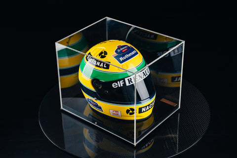 1109 - Ayrton Senna 1994 Official Bell Replica helmet signed