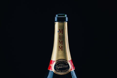 1050 - Mumm Podium Bottle Signed from Michael Schumacher