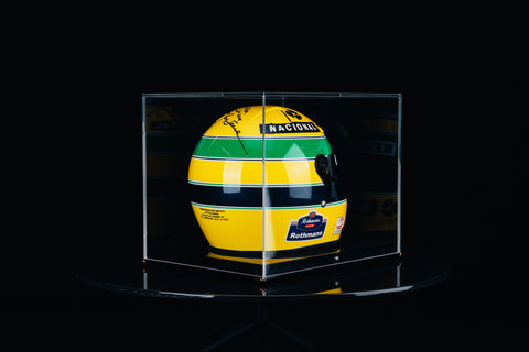 1109 - Ayrton Senna 1994 Official Bell Replica helmet signed
