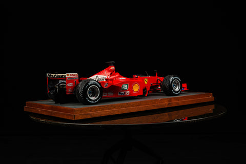 1079 - Ferrari F2001 Amalgam model Signed