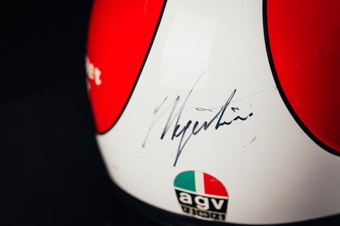 Giacomo Agostini Signed helmet