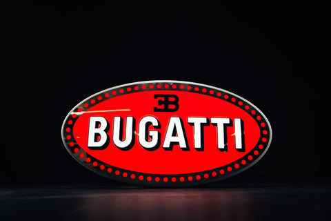 Bugatti Illuminated Sign