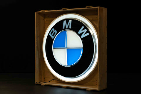 1082 - Bmw orignal illuminated sign