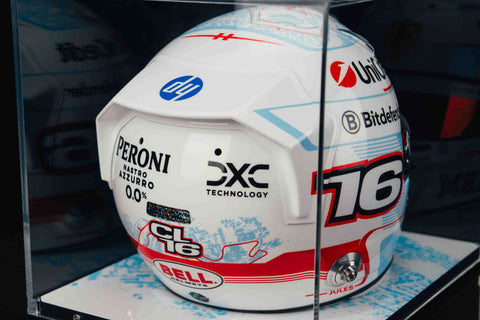 1068 - Charles Leclerc official Bell replica helmet miami 2025