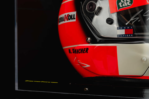 1024W - Michael Schumacher Official Bell replica Helmet 2000 Suzuka Signed