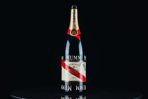 1049 - Mumm Podium Bottle Signed from Michael Schumacher
