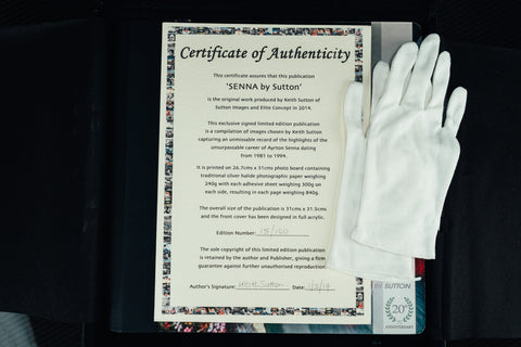 1135 - Sutton Ayrton Senna Photo Book