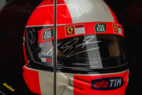 1024W - Michael Schumacher Official Bell replica Helmet 2000 Suzuka Signed