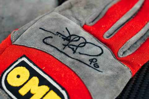 1088 - Nigel Mansell 1990 signed gloves