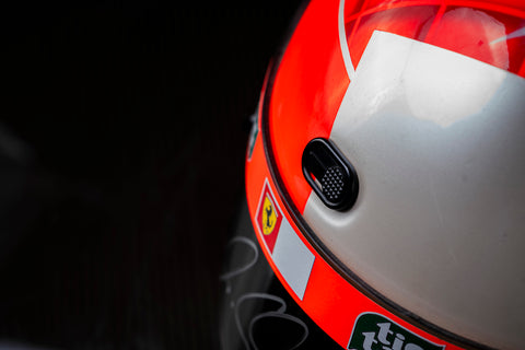 Michael Schumacher 7-time champion signed helmet replica. / Casco replica firmato di Schumacher, 7 volte campione del mondo