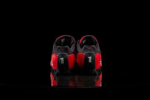 Michael Schumacher collector’s edition FILA shoes. / Scarpe FILA edizione da collezione di Michael Schumacher