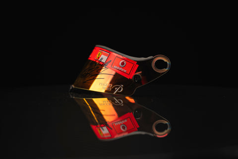 Michael Schumacher signed Visor