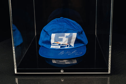 Ayrton Senna signed cap
