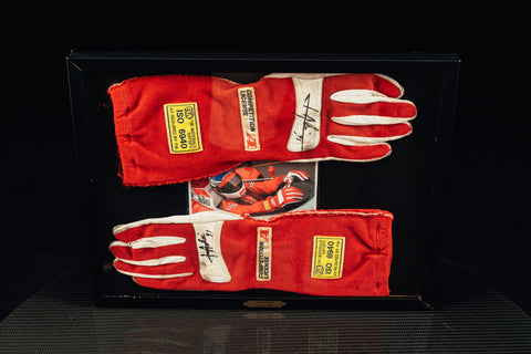 Jean Alesi sogned gloves