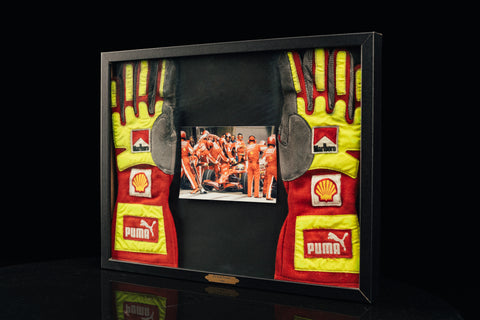 Ferrari pit crew gloves