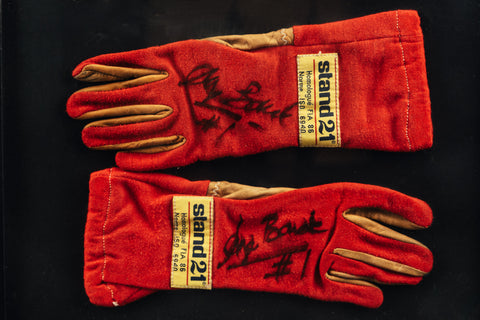 Ange Barde signed gloves