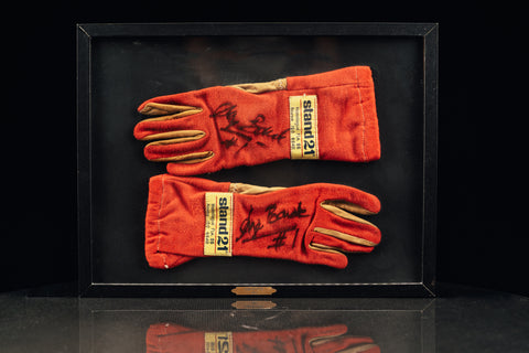 Jean Alesi sogned gloves