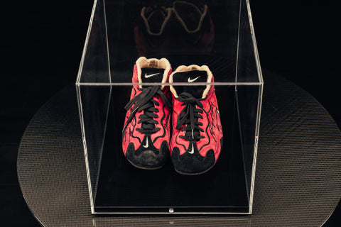 Michael Schumacher 2001 Signed Shoes