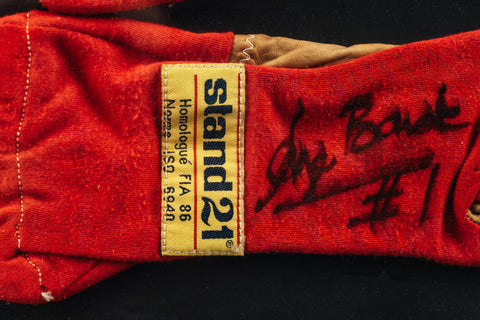 Ange Barde signed gloves