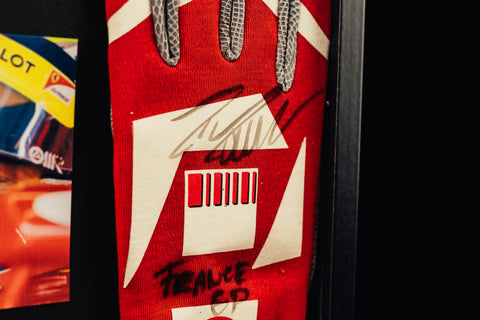 Felipe Massa signed gloves