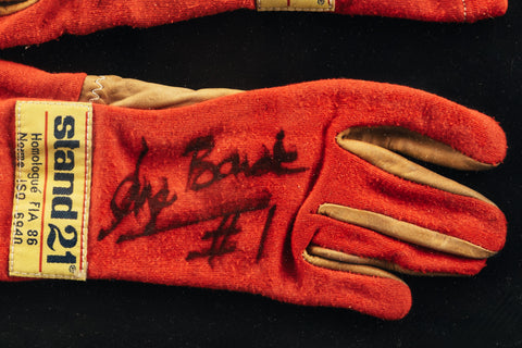 Ange Barde signed gloves