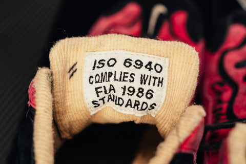 Michael Schumacher 2001 Signed Shoes
