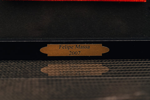 Felipe Massa signed gloves