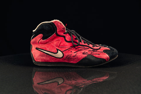 Michael Schumacher 2001 Signed Shoes