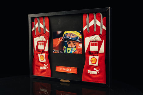Felipe Massa signed gloves